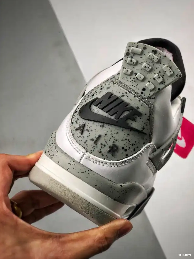 Reps TBK Jordan Air Cement (nike) White 840606-192 OG 4 0505